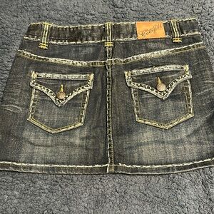 Rock and Roll Cowgirl Jean skirt